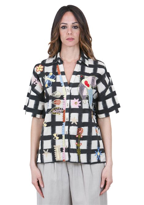  STELLA FOREST | Camicie | FLORA-E26CH026MULTICOLOR